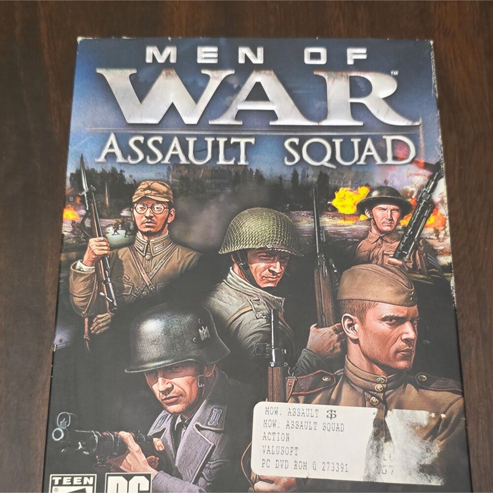 THQ Men of War: Assault Squad PC DVD-ROM Strategy/War T-Teen Multiplayer